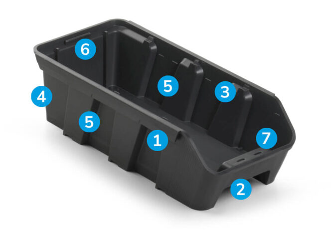 Air-RKBox-Numeri Contenitori per scaffali RK Box Air