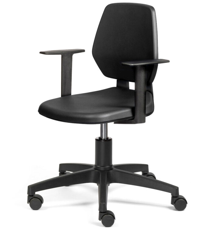 Sedia regolabile con ruote in poliuretano - FAXCATY50000007