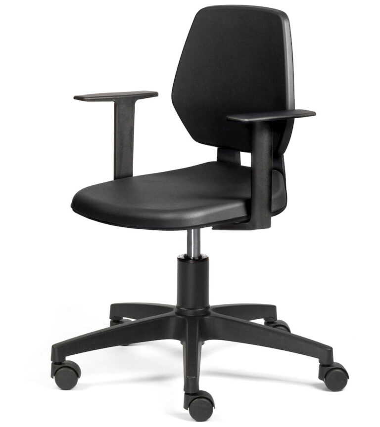 Sedia regolabile con ruote in poliuretano - FAXCATY50000007