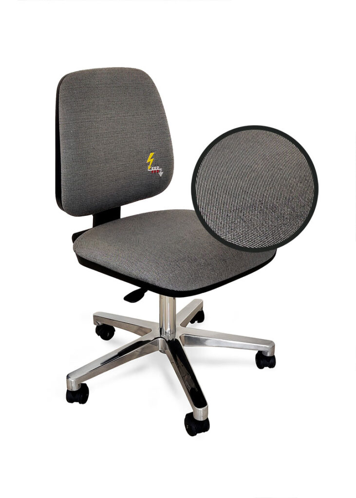 Stühle aus antistatischem Stoff